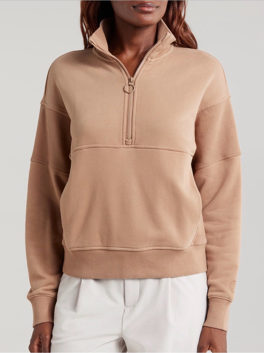 Vuori Sedona Cotton Blend Half-Zip Women’s Sweatshirt